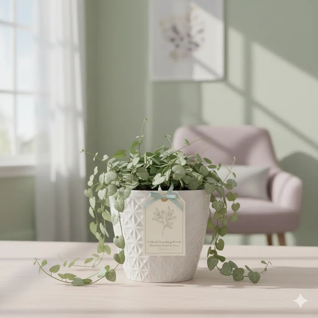 String of Hearts (Ceropegia woodii) - TeanTree