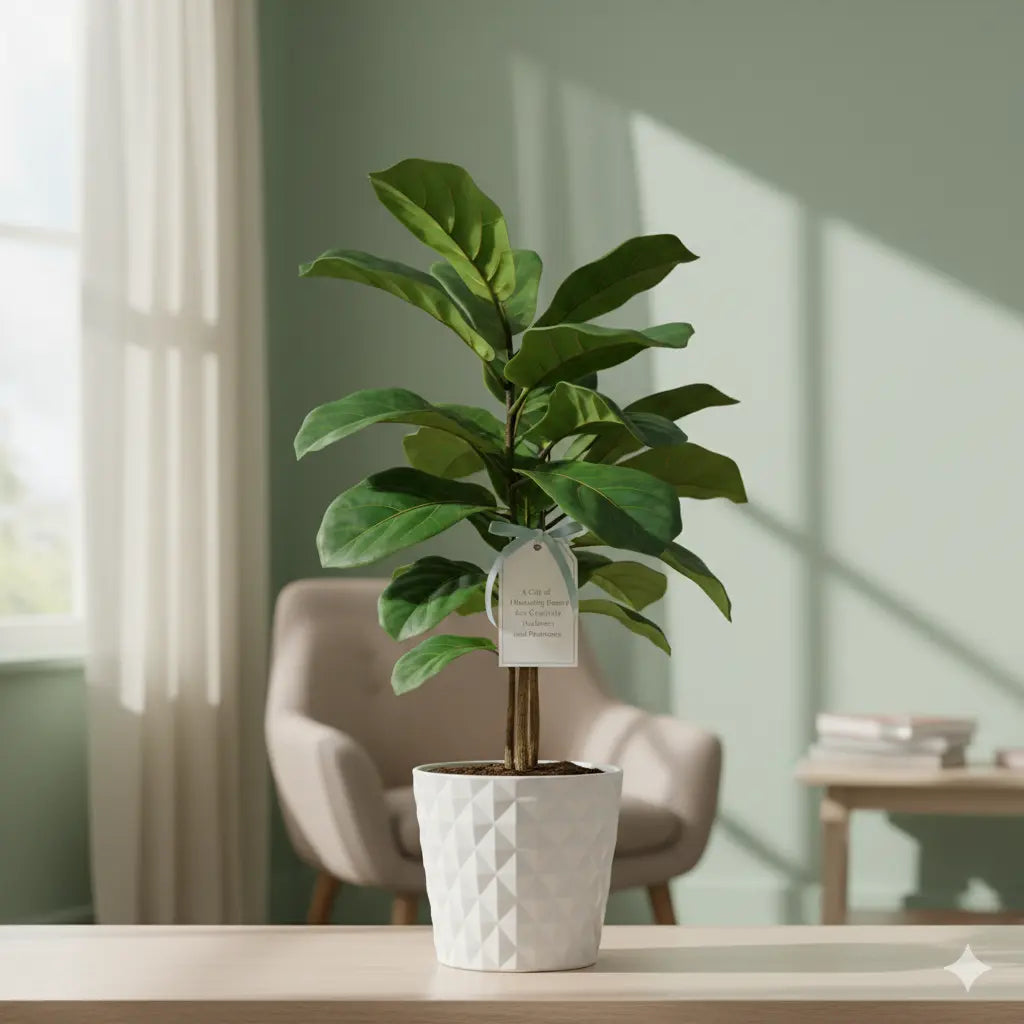 Fiddle-Leaf Fig (Ficus lyrata) - TeanTree