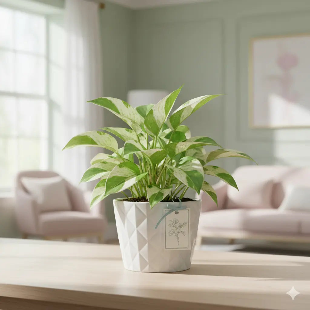 Marble Queen Pothos - TeanTree